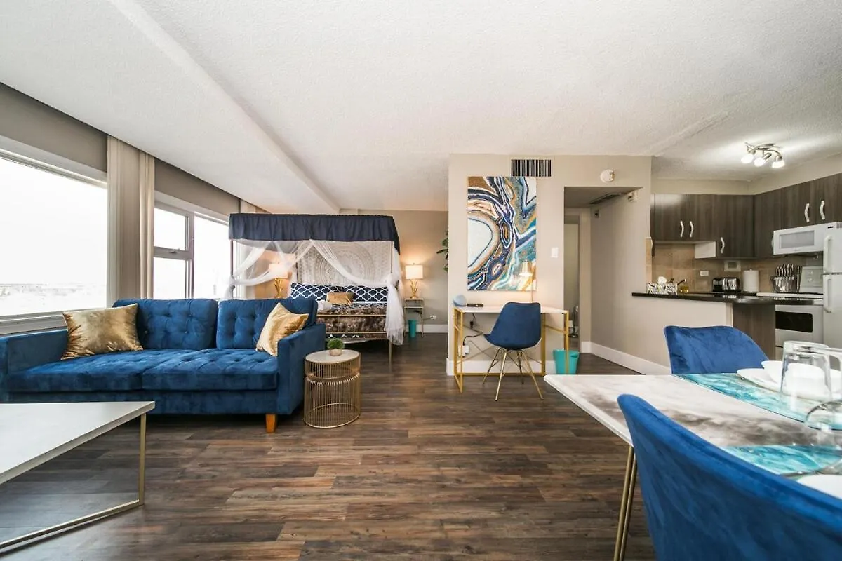 Apartment Roger'S Place King Bed Studio Downtown Edmonton Canada