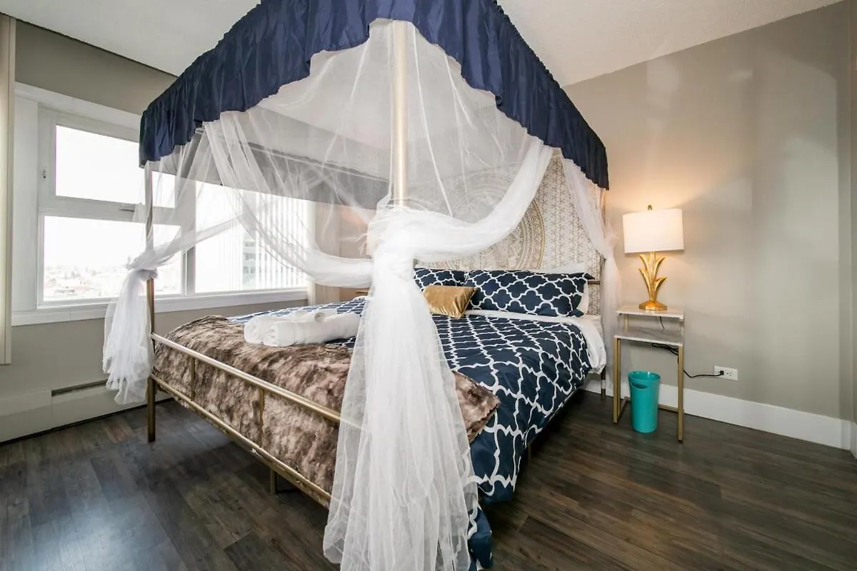 Roger'S Place King Bed Studio Downtown Edmonton 0*,